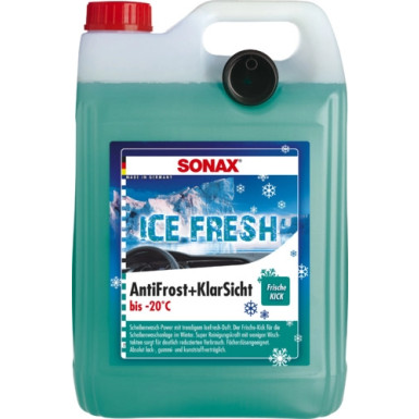 SONAX | Frostschutz, Scheibenreinigungsanlage | AntiFrost+KlarSicht bis -20°C IceFresh | 01335410