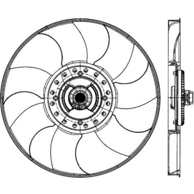 Mahle | Lüfter, Motorkühlung | CFF 489 000P