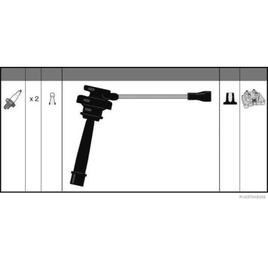 Herth+Buss Jakoparts | Zündleitungssatz | J5385003