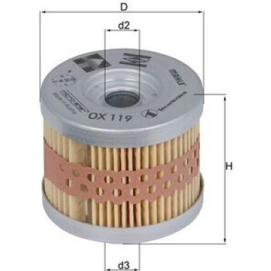 Knecht | Ölfilter | OX 119