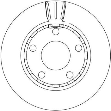 TRW | Bremsscheibe | DF4210