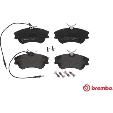 Brembo | Bremsbelagsatz, Scheibenbremse | P 68 023