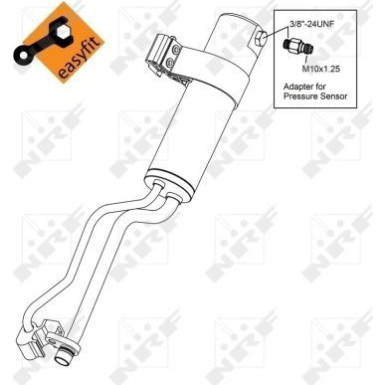 NRF | Trockner, Klimaanlage | mit Adapter | 33369