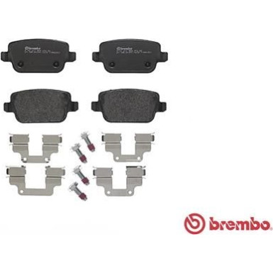 Brembo | Bremsbelagsatz, Scheibenbremse | P 44 017