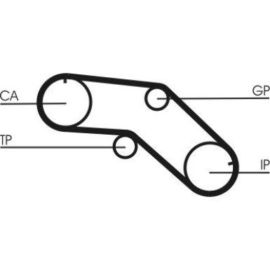 ContiTech | Zahnriemen | CT1005