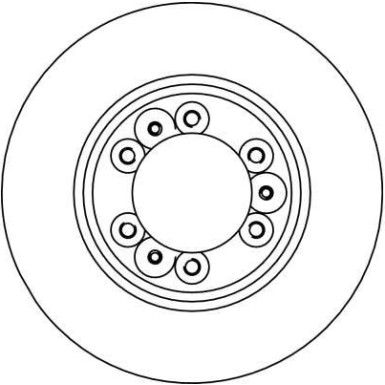 TRW | Bremsscheibe | DF4029