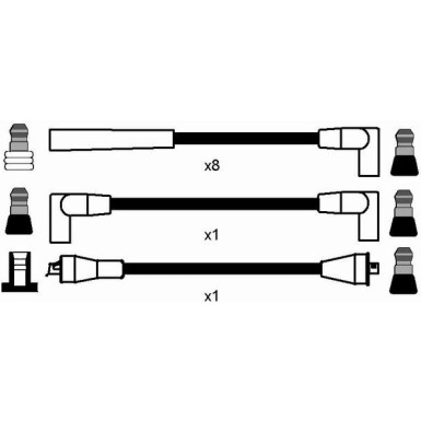 NGK | Zündleitungssatz | 8288