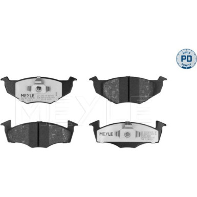 Meyle | Bremsbelagsatz, Scheibenbremse | 025 218 6619/PD Meyle | Bremsbelagsatz, Scheibenbremse | 025 218 6619/PD