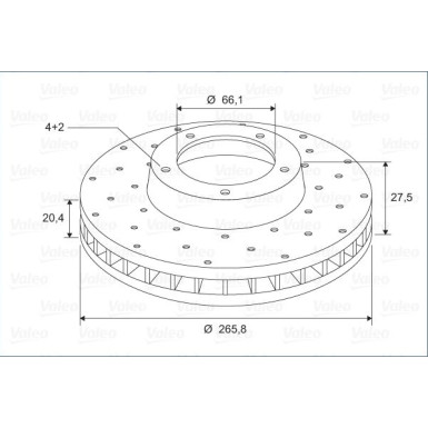 Valeo | Bremsscheibe | 886198