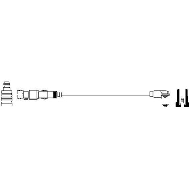 BOSCH | Zündleitung | 0 986 357 714