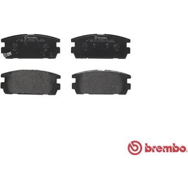 Brembo | Bremsbelagsatz, Scheibenbremse | P 30 021