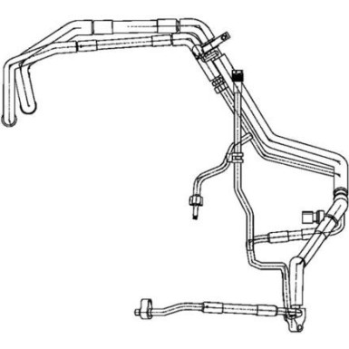 Mahle | Hochdruck-/Niederdruckleitung, Klimaanlage | AP 135 000P