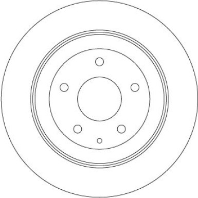 TRW | Bremsscheibe | DF8053