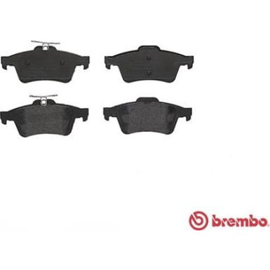 Brembo | Bremsbelagsatz, Scheibenbremse | P 24 148