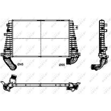 NRF | Ladeluftkühler | 30300
