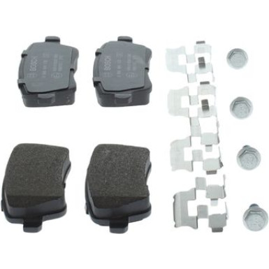 BOSCH | Bremsbelagsatz, Scheibenbremse | 0 986 494 125 BOSCH | Bremsbelagsatz, Scheibenbremse | 0 986 494 125