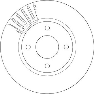 TRW | Bremsscheibe | DF6142