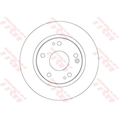 TRW | Bremsscheibe | DF6704