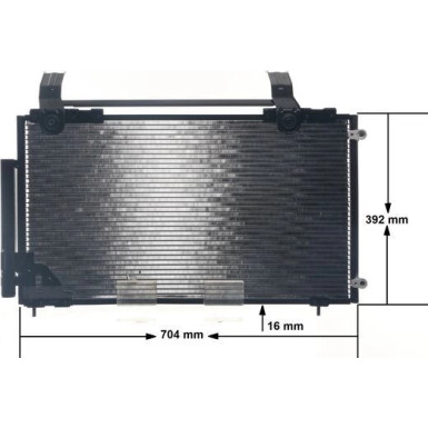 Mahle | Kondensator, Klimaanlage | AC 471 000S