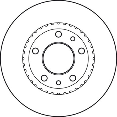 TRW | Bremsscheibe | DF4836S