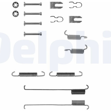 Delphi | Zubehörsatz, Bremsbacken | LY1214