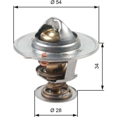 Gates | Thermostat, Kühlmittel | TH47685G1