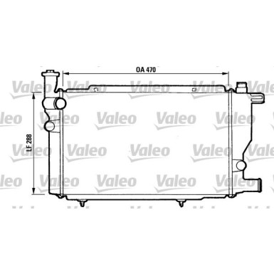 Valeo | Kühler, Motorkühlung | 810892