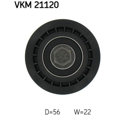 SKF | Umlenk-/Führungsrolle, Zahnriemen | VKM 21120