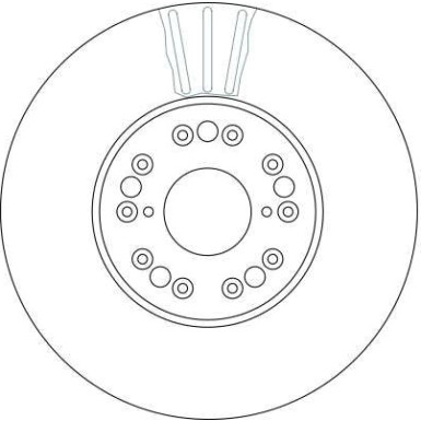 TRW | Bremsscheibe | DF4182S