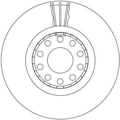 TRW | Bremsscheibe | DF4125S