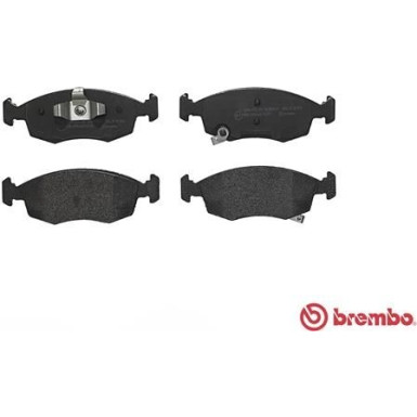 Brembo | Bremsbelagsatz, Scheibenbremse | P 11 031