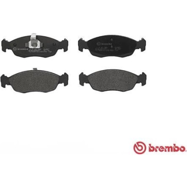 Brembo | Bremsbelagsatz, Scheibenbremse | P 61 051