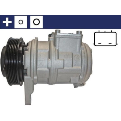 Mahle | Kompressor, Klimaanlage | ACP 834 000S