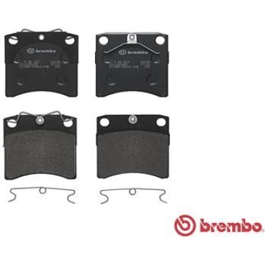 Brembo | Bremsbelagsatz, Scheibenbremse | P 85 027