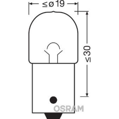 Osram | Glühlampe, Blinkleuchte | Original RY10W 12V Faltschachtel | 5009