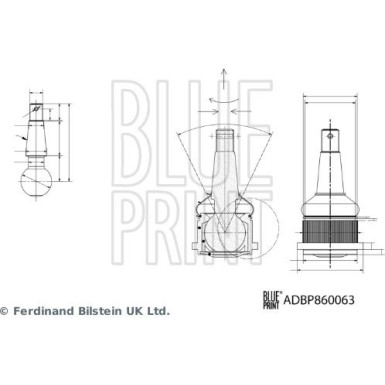 Blue Print | Trag-/Führungsgelenk | ADBP860063