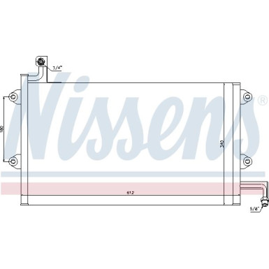 Nissens | Kondensator, Klimaanlage | 94164