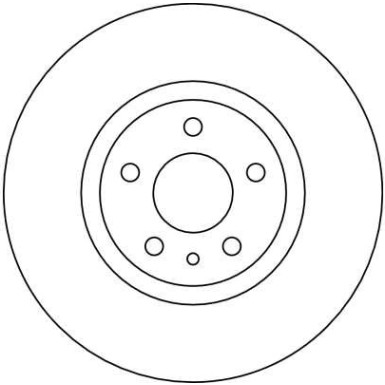 TRW | Bremsscheibe | DF4025