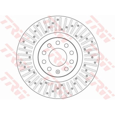 TRW | Bremsscheibe | DF6189S