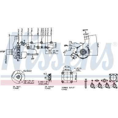 Nissens | Lader, Aufladung | 93088