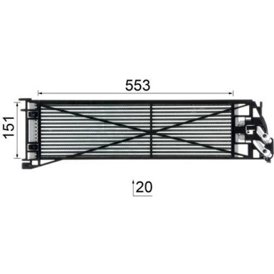 Mahle | Ölkühler, Automatikgetriebe | CLC 306 000P