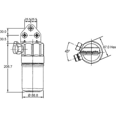 Mahle | Trockner, Klimaanlage | AD 187 000S