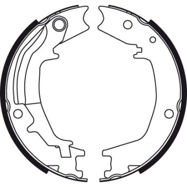 TRW | Bremsbackensatz, Feststellbremse | GS8489