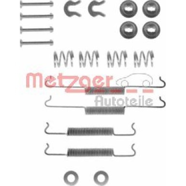 Metzger | Zubehörsatz, Bremsbacken | 105-0522