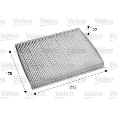 Valeo | Filter, Innenraumluft | 715686