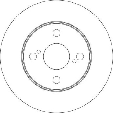 TRW | Bremsscheibe | DF4827