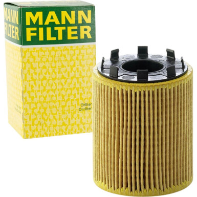 MANN-FILTER HU 713/1 x Ölfilter mit Dichtung, Filtereinsatz