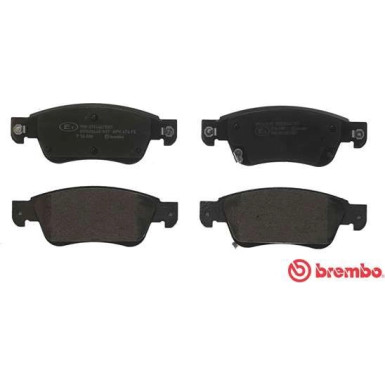 Brembo | Bremsbelagsatz, Scheibenbremse | P 56 080