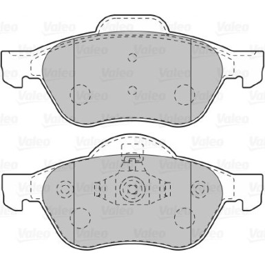 Valeo | Bremsbelagsatz, Scheibenbremse | 601012
