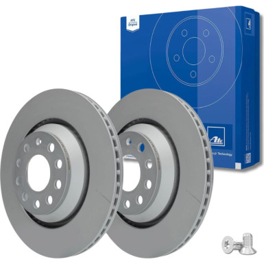 ATE 24.0122-0219.1 Bremsscheibe Ø310mm, 5x112,0, Belüftet, beschichtet, hochgekohlt